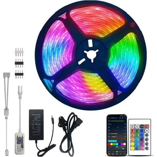 Tira Led Smart 5 Metros Multicolor Bluetooth