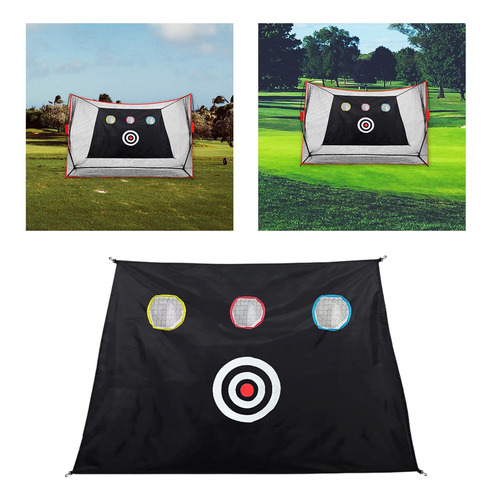 Prática De Golfe Líquido Target Pano Swing Lascinando Rede