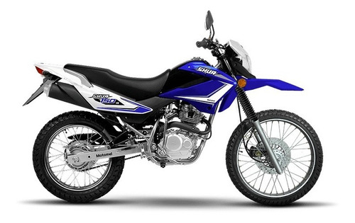 Imagen 9 de 15 de Motomel Skua 150 Rojo 0km 2023 Enduro Gilera Sahel Tornado