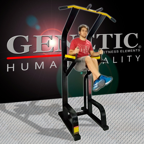 Silla Romana Fondo Triceps + Dorsalera De Dominadas Genetic