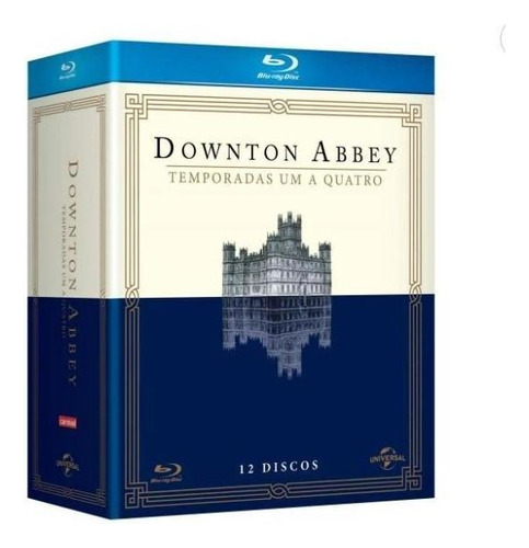 Box Blu-ray Downton Abbey 1 A 4 Temporadas Completas