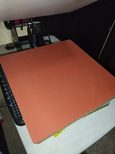 Plancha Para Sublimación Plana 38x38cm Seminueva Rojo (Usado)