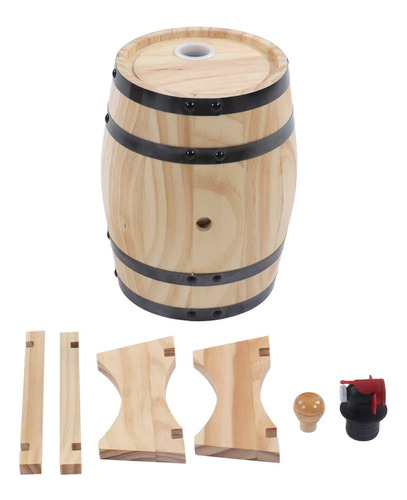 Barriles De Pino De Vino Autoelaborados, Cerveza De Madera E