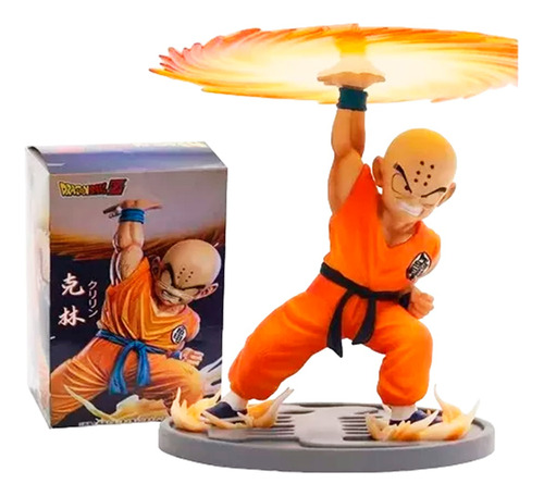 Figura Krillin Kienzan Dragon Ball Z 18cm+ Con Caja