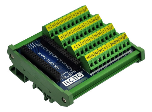 Placa Modulo Ruptura Bloque Terminal Tornillo Montaje Din