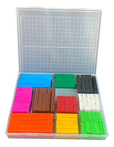 Kit 10 Regletas Didácticas, Matemáticas Tipo Cime