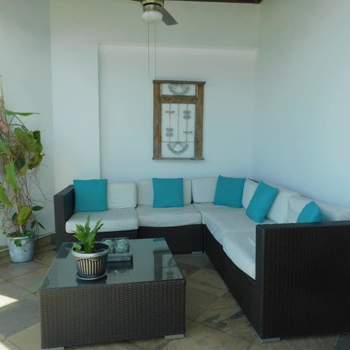Imagen 1 de 13 de Amueblado Hermoso Penthouse En Urbanizacion Real
