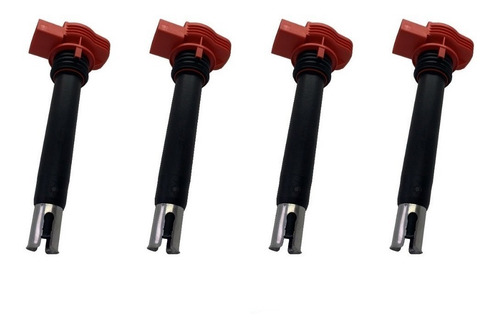 Kit Bobinas Red E Inyectores 2.0t Vw Vento Bosch