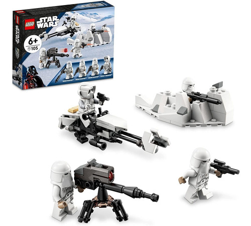 Imagen 3 de 4 de Star Wars - Lego Snowtrooper Battle Pack - 105 Piezas- 75320