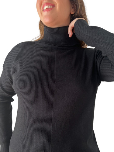 Sweater Polera Bremer Mujer Talle Grande.