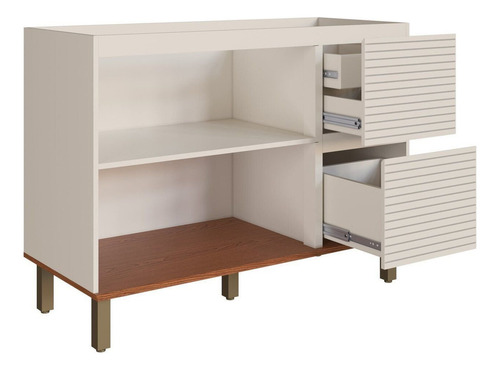 Balcão Gabinete De Cozinha Para Pia 100% Mdf Com 3 Gavetas