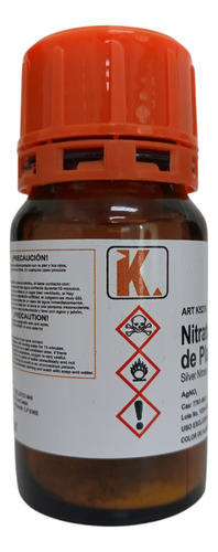 Nitrato De Plata R. A. De 5 G Kelve K5276