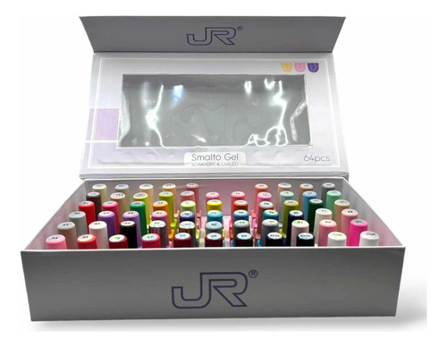 Estuche Jr Gel Semipermanente 64 Geles 9ml