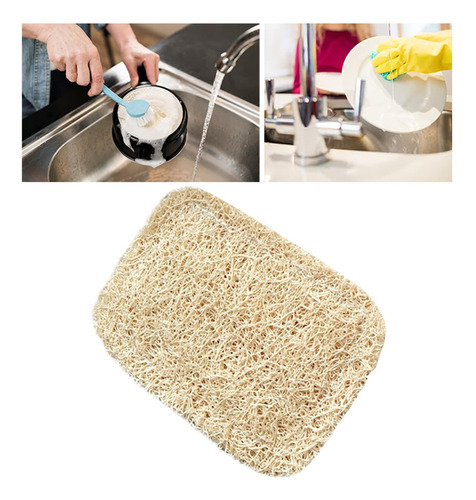 . Loofah Plato Esponja De Loofah Exfoliante Exfoliante De