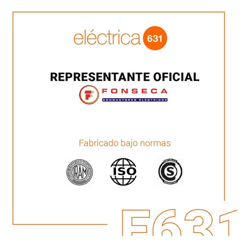 Imagen 3 de 6 de Cable Unipolar 2,5 Mm Celeste X 100mts Fonseca Por E631
