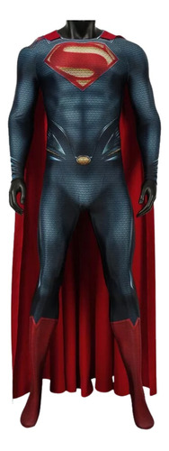 Cosplay Superman - Fantasia Super Homem Liga Da Justiça Dc