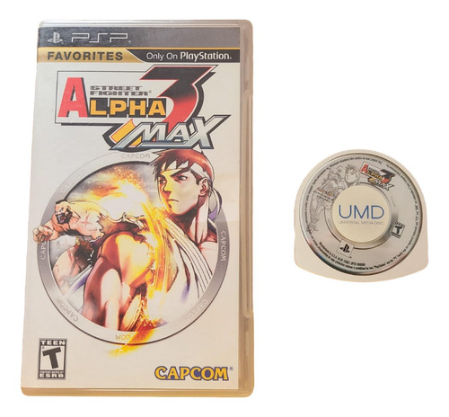 Street Fighter Alpha 3 Max Psp (Reacondicionado)
