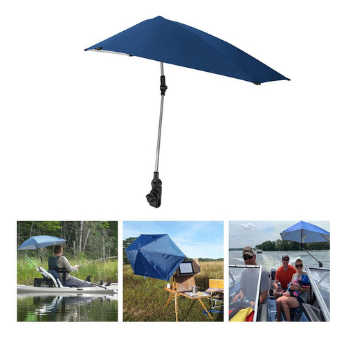 Ajustable + Con Abrazadera Universal Parasol Plegable Toldo