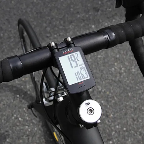 Cat Eye Padrone Wireless Bike Computer White
