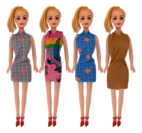 Kit 60 Boneca Belinha Fashion Brinquedo Atacado