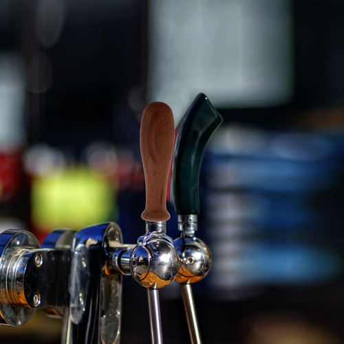Alça De Torneira De Cerveja De Madeira Clássica Substitui O