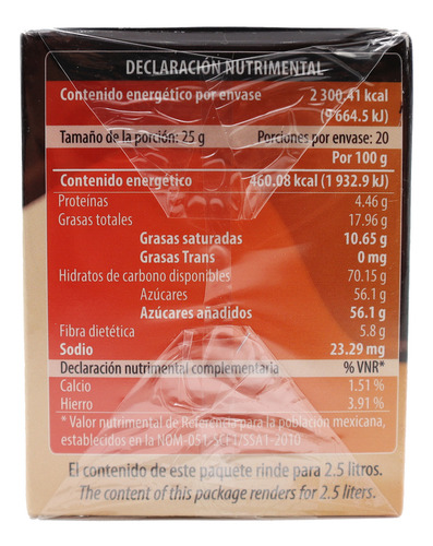 Chocolate Mayordomo Clásico 500g Tablilla Rectangular 3 Pza