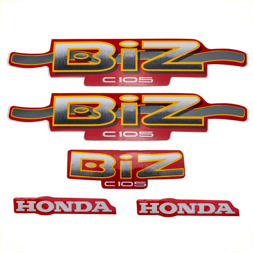 Calco Junior Para Honda Biz Año 2002 - Rojo