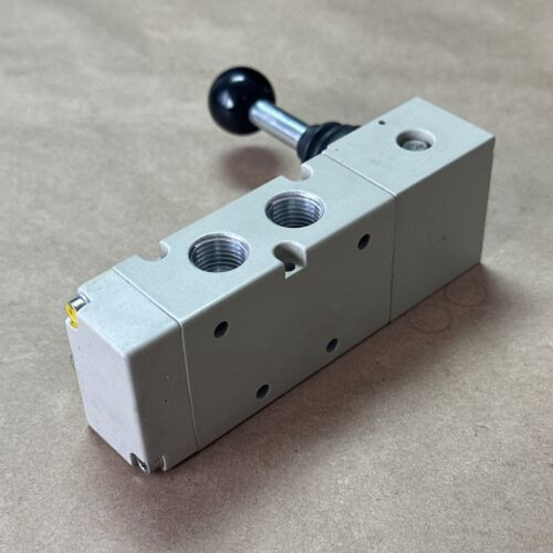 New Metal Work Valve 1/4 Bsp 5/2 Lever 7020000400 Bistab Ddh