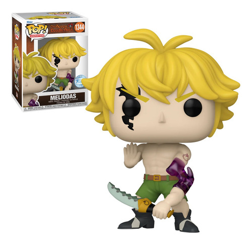 Funko Pop! Seven Deadly Sins - Meliodas Demon Mode #1344 Se