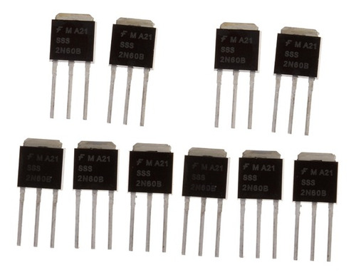 Transistor De Energía Serie 10 2n60 Mosfet Amplificador N