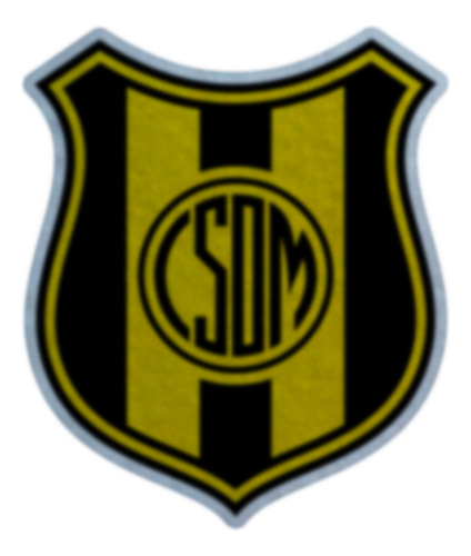 Parche Escudo Felpa Para Coser 10cm Set X4 Equipos Arg001 Deportivo Madryn Deportivo Madryn