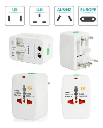 Adaptador Enchufe Para México Tipo A 220v