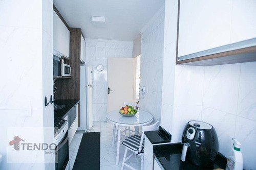Imagem 7 de 16 de Imob01 - Apartamento 50 M² - Venda - 2 Dormitórios - Jordanópolis - São Bernardo Do Campo/sp - Ap0077