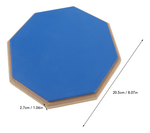 Tapete De Práctica Silencioso De Goma Drum Pad Practice De 8