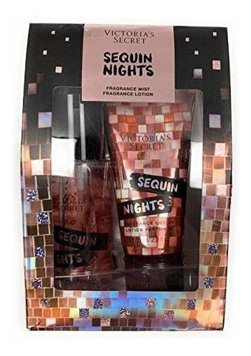 Imagen 1 de 2 de Victoria's Secret Sequin Nights 2-piece Travel Mist And Loti