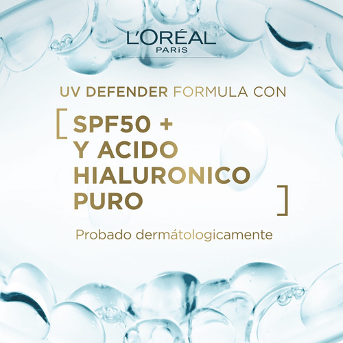 Imagen 10 de 10 de Crema Hidratación Intensa Fps50 L'oréal Paris Uv Defender