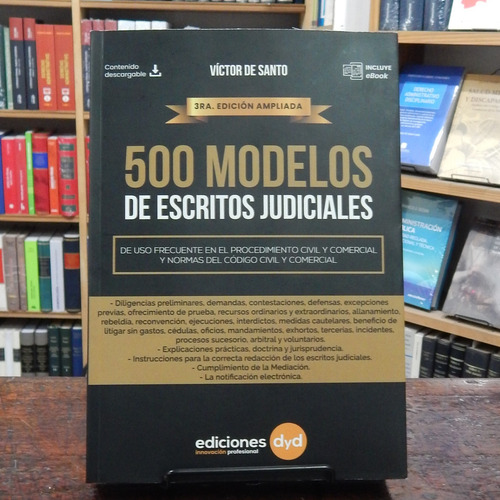 Santo 500 Modelos De Escritos Judiciales - De Uso Frecuen...