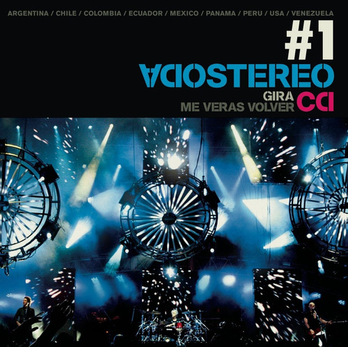 Soda Stereo - Me Veras Volver Gira 2007 Cd