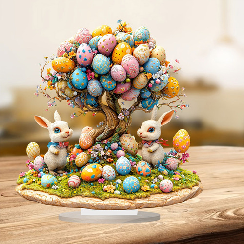 Decoración En Forma De X Huevos De Pascua, Decoración De Árb
