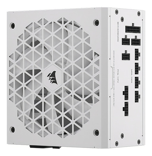 Fonte Real Corsair Rmx Shift Rm750x Branca Pci-e 5.0 80 Plus Cor Preto 110v/220v