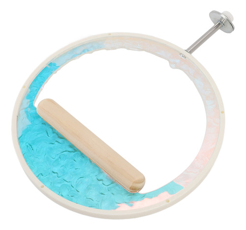 Percha Acrílica Circular Con Forma De Columpio Para Pájaros