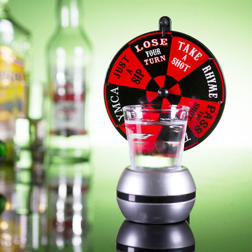 Spin Juego Ruleta Tragos Party Game Bebidas Ruleta Shots