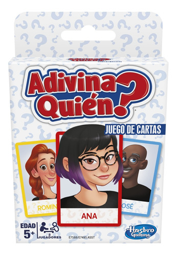 Juego De Cartas Adivina Quién?