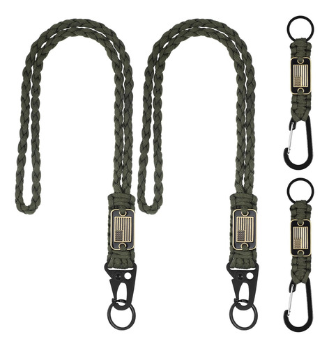 Juego De 2 Cordones De Cuerda De Paracaídas De Alta Resisten