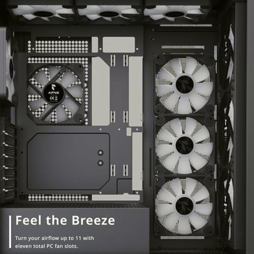 Apnx Gab C1-bk-v1 Negro Argb,atx