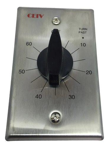 Temporizador Timer Mecanico 60 Minutos 110v 20 Amp