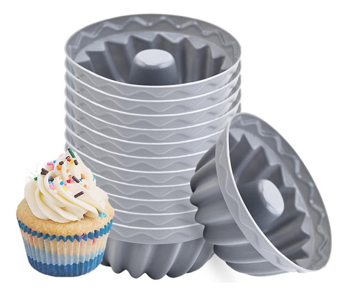 Ng Tazas Silicona Muffins Para Hornear, Para Muffins,12