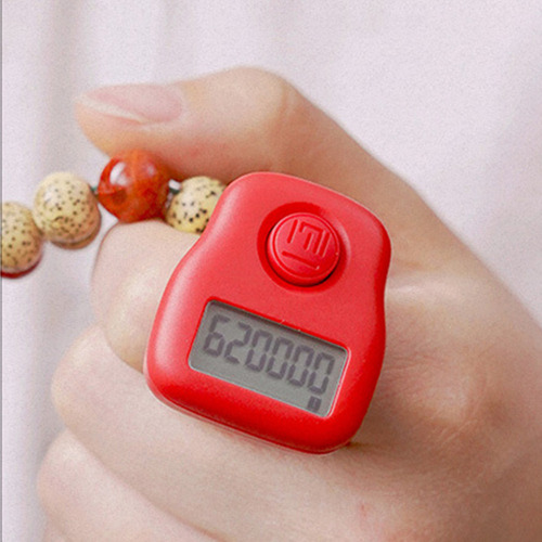 A (gn) Contador De Dedos Tasbih Digital Tally Clicker De 6
