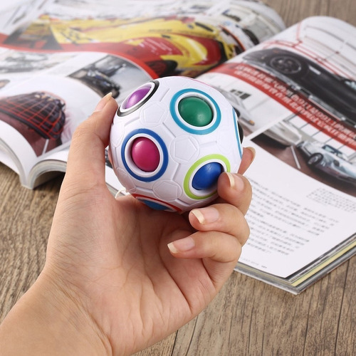 I Fun Fidget Magic Rainbow Ball Puzzle Bola Regalo 4 Piezas
