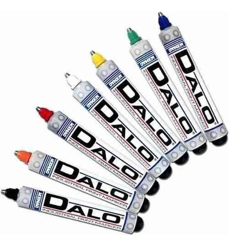 Marcador Para Metal Dalo Marker Industrial Todos Los Colores